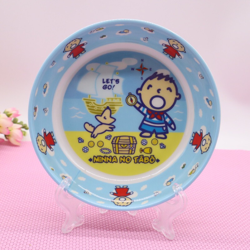 melamine resin tableware 5 inch snack plate cartoon cute creative fruit plate anti-fall melamine imitation porcelain round plate melamine resin tableware 5 inch snack plate cartoon cute creative fruit plate anti-fall melamine imitation porcelain round plate