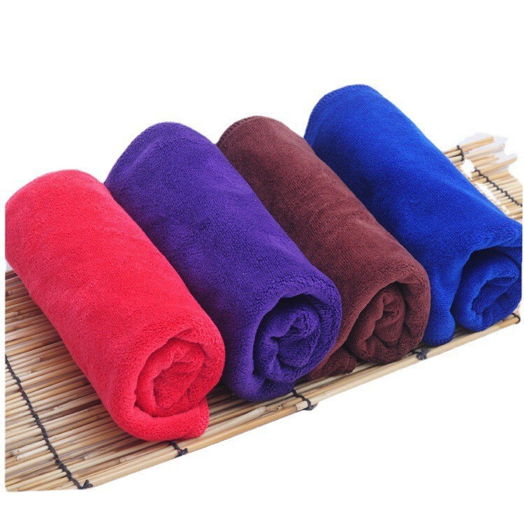 Microfiber Towel Blue Purple Curry Beauty Salon Car Wash Cleaning Thickened Absorbent Microfiber Towel Microfiber Towel Blue Purple Curry Beauty Salon Car Wash Cleaning Thickened Absorbent Microfiber Towel