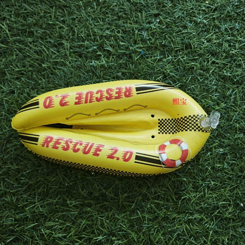 Заводская надувная гребная лодка из ПВХ, размер 21*11*3 см после надувания