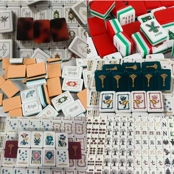 American Mahjong Collection: Popular New Model Full Set of Acrylic American Mahjong Tiles for Hand Play, Wholesale American Mahjong