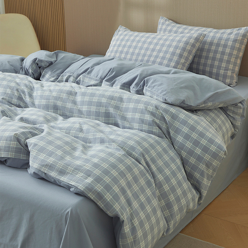 Cuatro piezas de algodón 2025 nuevo colchón sábanas de tres piezas de cuatro estaciones conjuntos de dormitorio universal
