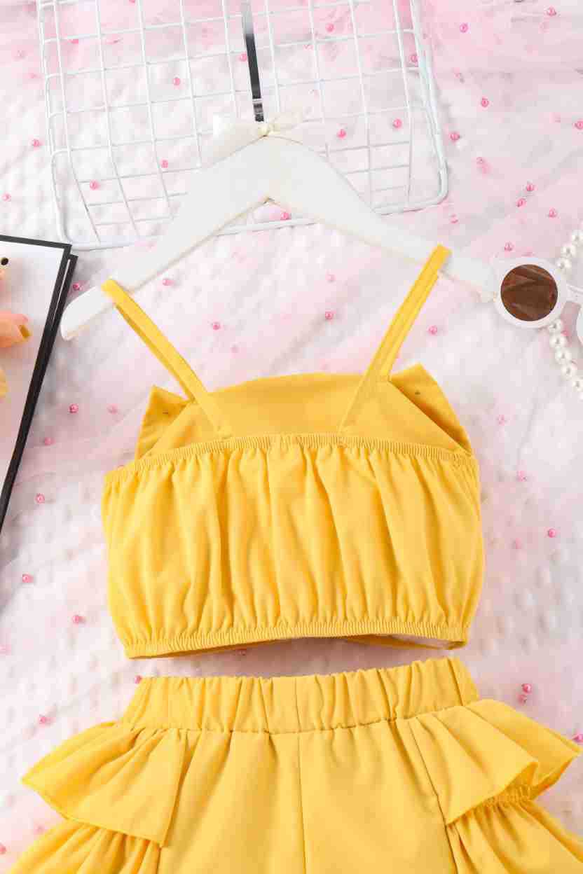 160g Weight Kids Clothing Sets Children's Clothing Type Sleeveless Sleeve Length Polyester Fabric Type Shorts Sets Sets Type 2 Pieces Set Quantity Casual, Daily Occasion Collarless Neckline Regular Fit Fit Type Solid Color Pattern 2025 Spring and Summer Season Girl'S Gender Pearl Design Simple Style Style Pink, Purple, Yellow Color Simple Style Solid Color Pearl Polyester Girls Clothing Sets 5