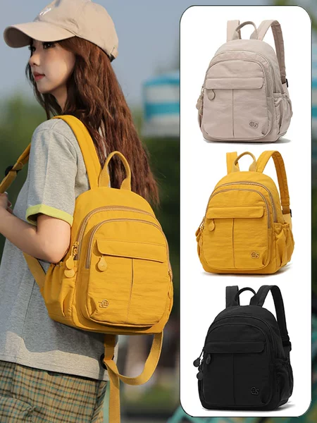 Masha Family Korean Fashion Junior High School Student Forest Backpack Casual and Versatile College Student Large Capacity Backpack for Women and Men
