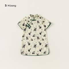 Bangxuan Summer New Arrival Baby Dress Kids' Skirt Chinese-style Vintage Little Girl's Qipao XQ24137