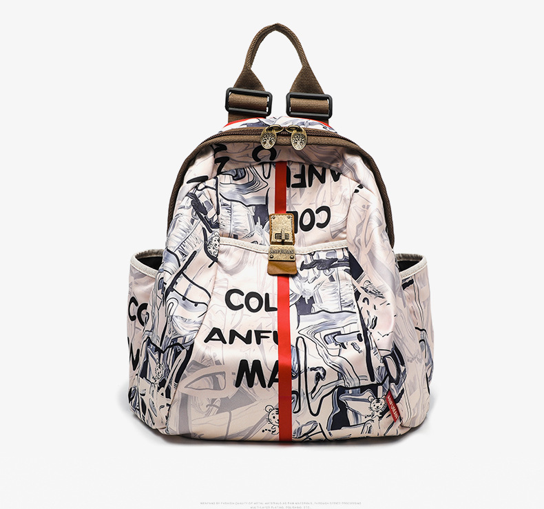 Sac à dos Style ethnique pour femmes, sac à dos mode polyvalent grande capacité tourisme loisirs_voghion.com