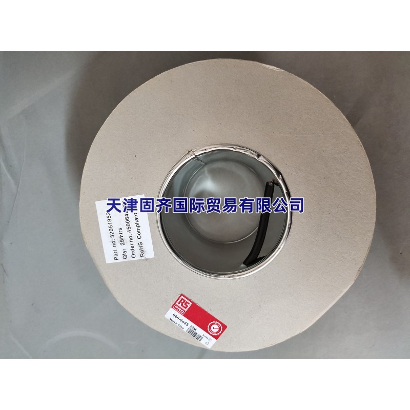 660-0485 RS PRO 多芯电缆,4芯,截面积0.5mm²,外径7.3mm美国线规