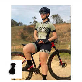 自行车山地车公路车跑步运动减震女士连体衣骑行服竞赛服