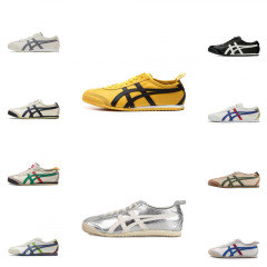 鬼塚虎ブランドシューズ 純正OnitsukaTiger 一層夏用スリッポンキャンバススニーカー 莆田スポーツ