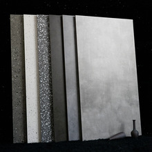 灰色水磨石瓷砖仿古砖600x1200客餐厅水泥砖地板砖哑光防滑砖墙砖