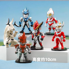 ウルトラマンフィギュアブラインドボックスティガテロセブンオーブガシャポン人形マシンケーキオーナメントヒーロースーパーマン人形