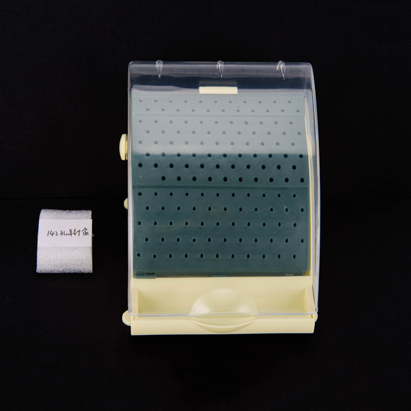 Caja de Desinfección para Fresas Dentales de 142 Orificios de Plástico, Multifuncional, Tipo Cajón image 7