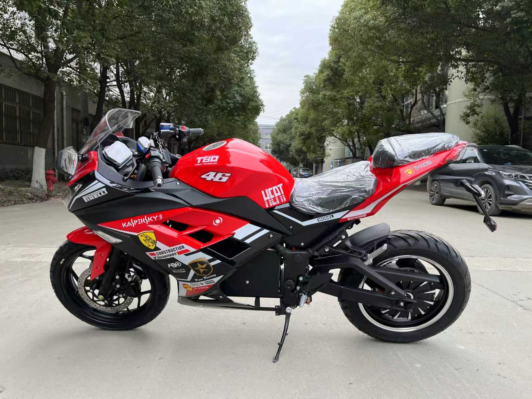 Little Ninja Electric Motorcycle, Horizon Electric Racing Bike, High-Power Electric Sports Bike, Cool Electric Motorbike