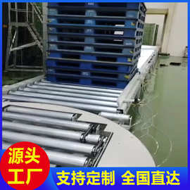 自动化工业装配输送设备智能传送系统循环重力托盘栈板滚筒输送线