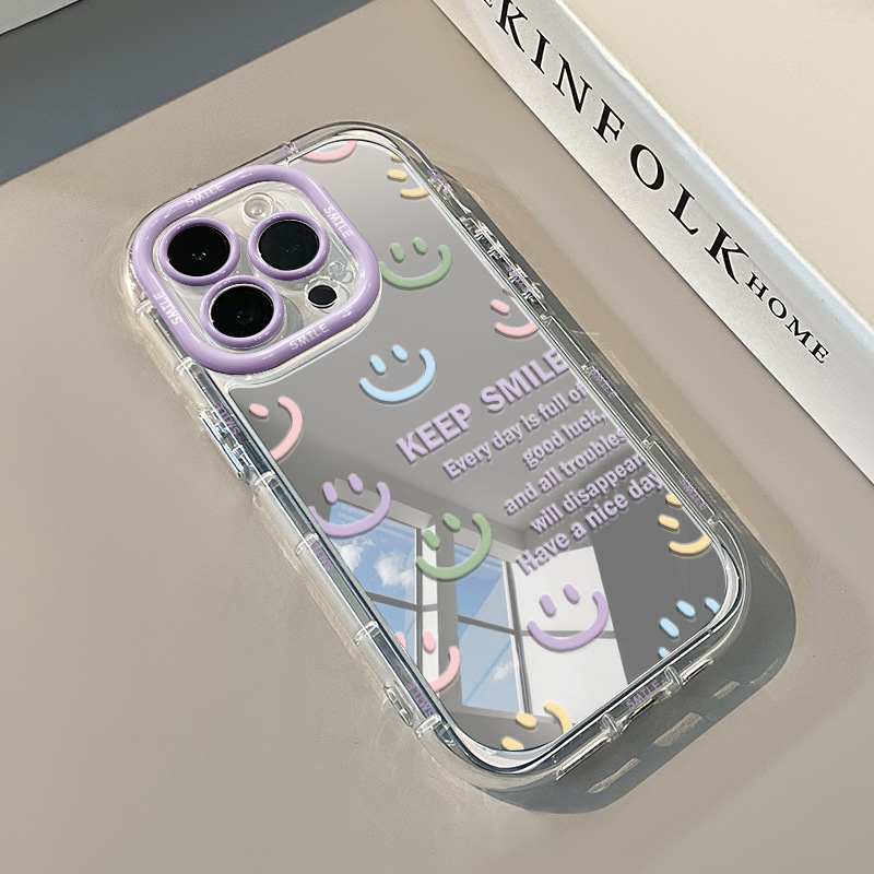 tpu Material Tpu Letter Smiley Face Cartoon Style Cute Phone Cases Phone Accessories