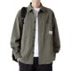 NASA New Long Sleeve Shirt Men's Pure Cotton Casual Tooling Shirt Boys Spring and Autumn Summer Boys Thin Coat