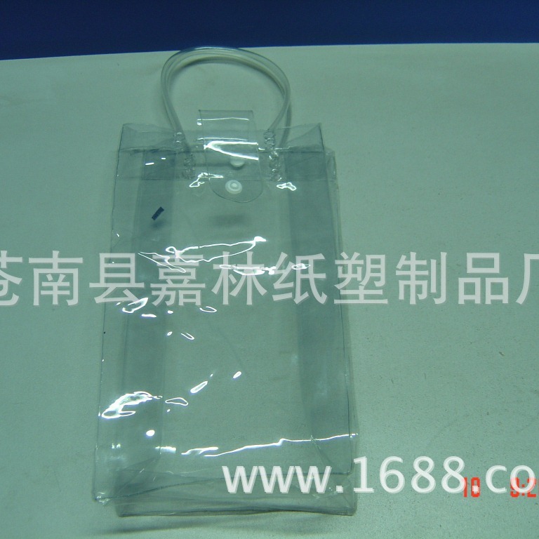 pvc红酒袋礼品袋PVC可印刷logo礼品袋EVA手提礼品袋冰酒袋