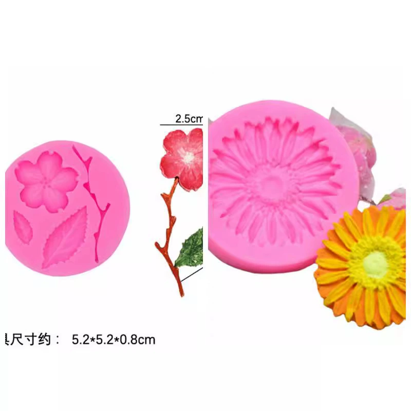 Fondant, acrylic clay, aromatherapy, silicone mold, DIY, set