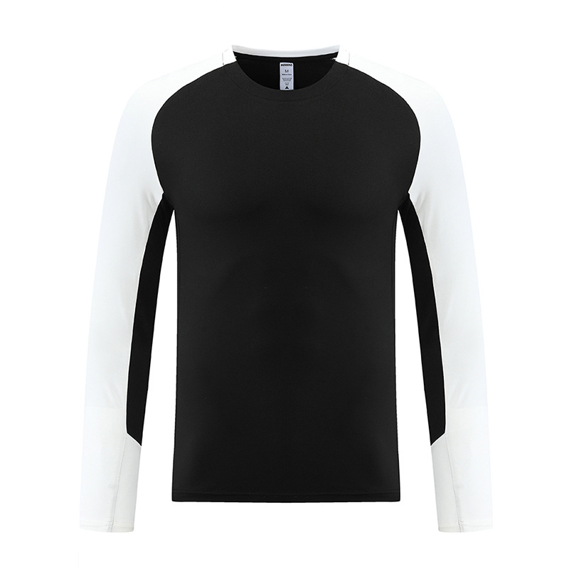 Camiseta deportiva para hombres primavera y otoño invierno relajado baloncesto entrenamiento de fitness ropa de secado rápido al aire libre chaqueta de carrera