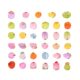 High permeability big fruit resin diy simulation fruit after eating handmade accessories large ornaments trembles live blind bag with the same style