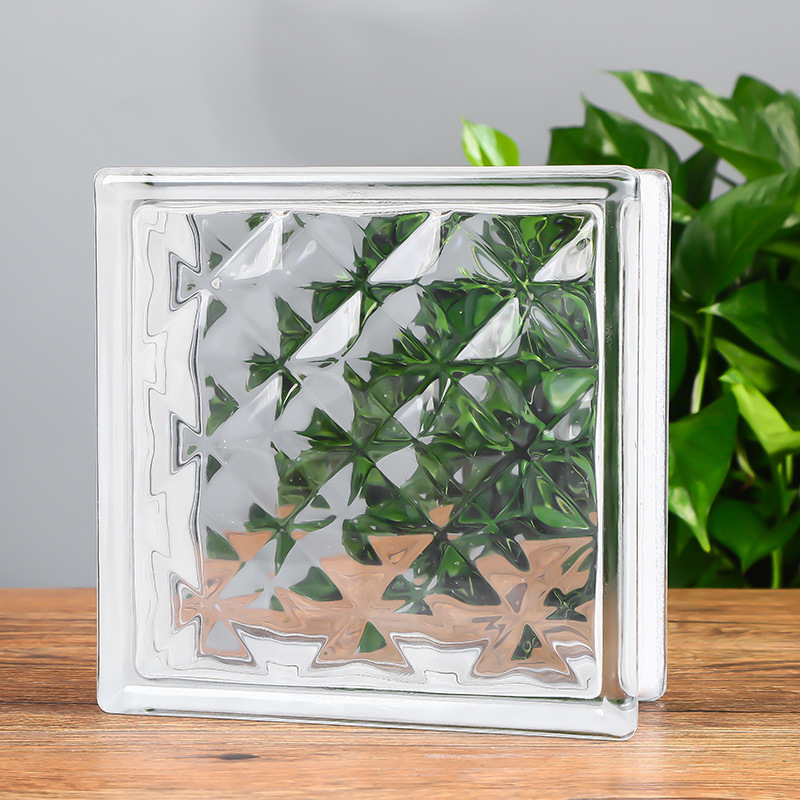 ladrillo de vidrio ultra blanco ladrillo de cristal ladrillo hueco pared de partición red fondo de arte puerta de entrada ladrillo hueco cristal de hielo