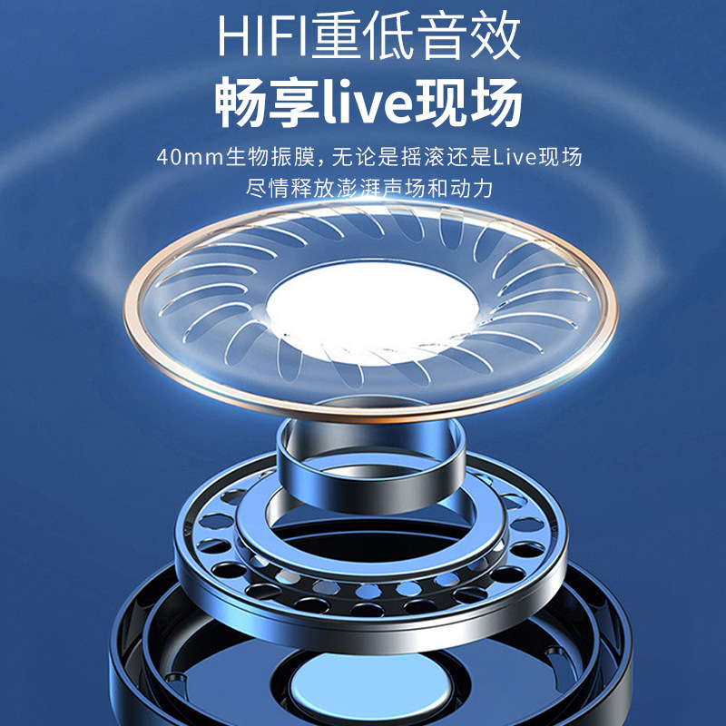 Auriculares de tiburón verde Auriculares Bluetooth de gran potencia de larga duración de la batería fuente de buenos productos Auriculares deportivos inalámbricos súper rentables