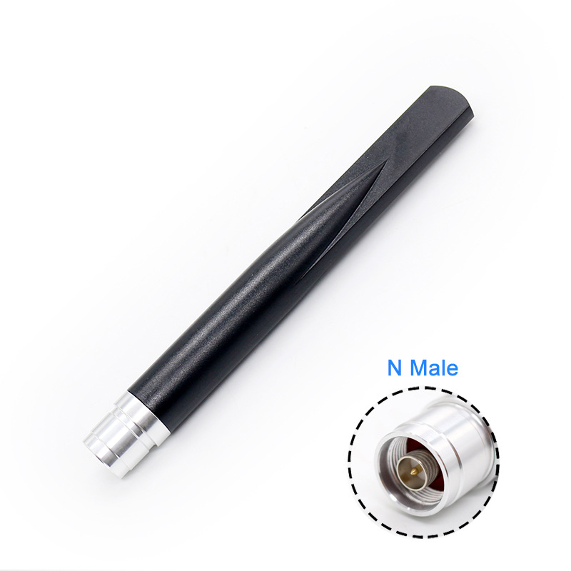4G户外防水天线 N公头高增益全向鱼尾天线
