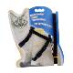 Spot cat leash I-shaped optional color Walking cat leash cat leash pet chest strap cat chain cat traction