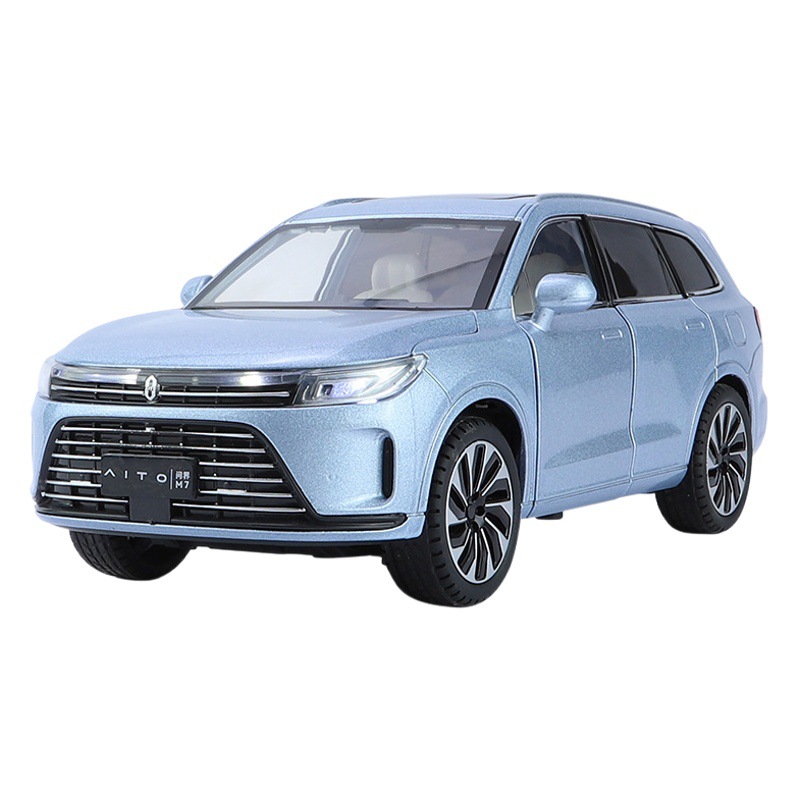 Modelo de coche de aleación 1:24m7, adorno decorativo para coche, decoración de juguete de moda, regalo de Año Nuevo, juguetes Chenghai.