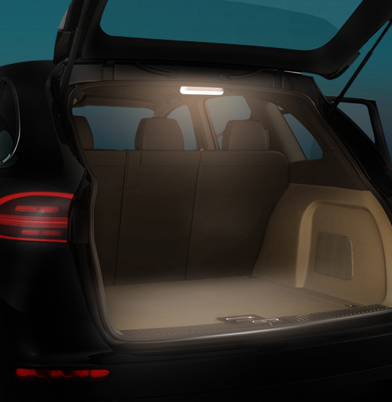 2025 new car lighting strong magnetic USB charging roof light trunk car led reading light free wholesale