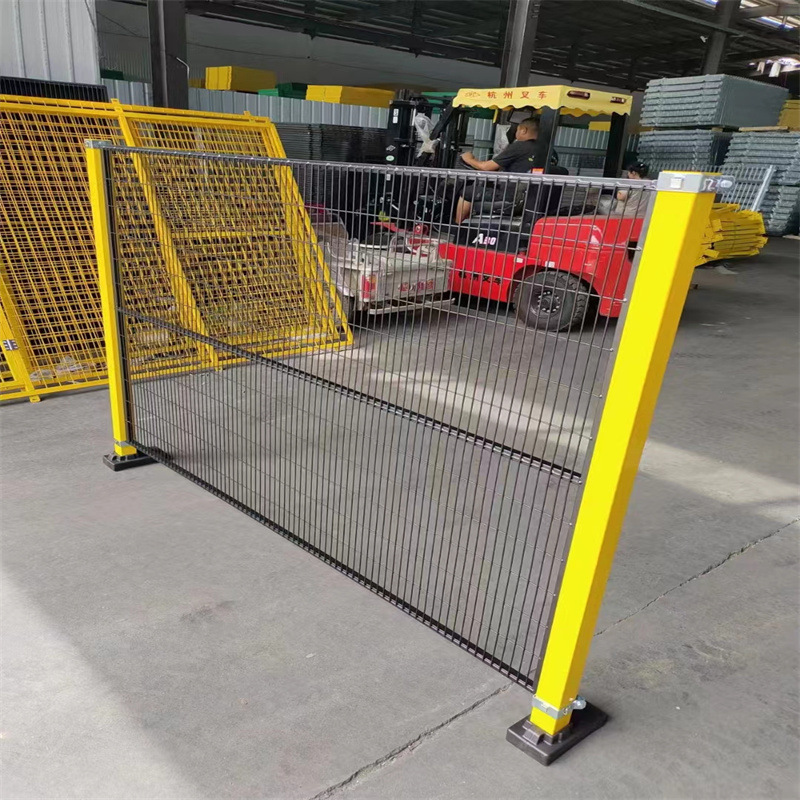 车间 厂房隔离网 隔离栅 作业区仓储区隔离围栏网 涂塑方孔钢网片