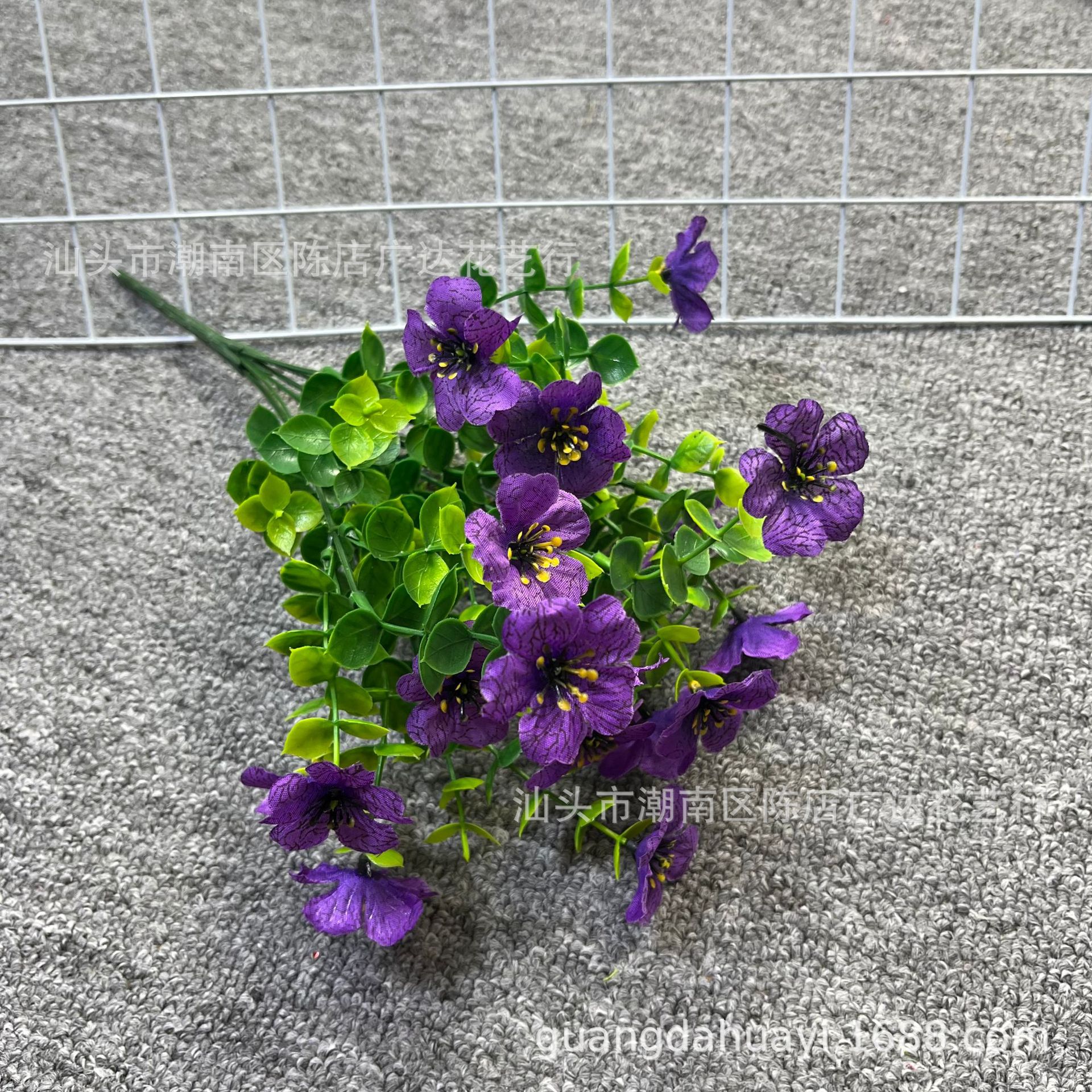 7 cabezas eucalipto violeta púrpura