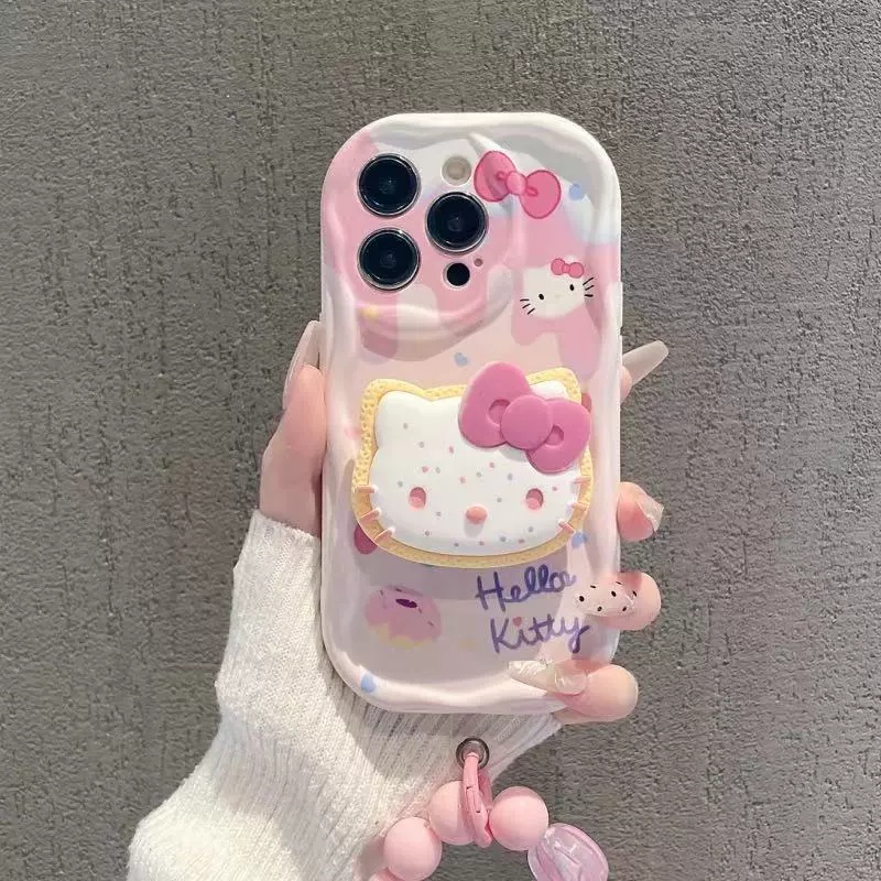 Hello Kitty, совместимые трубки для мороженого, мобильного телефона, карта картинка воздушный пакет