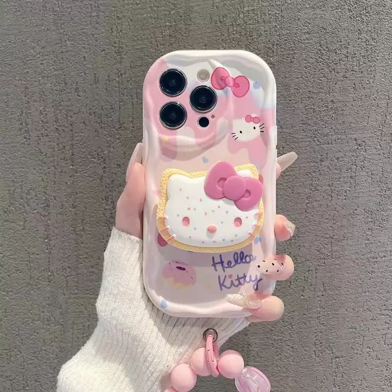 Hello Kitty, совместимые трубки для мороженого, мобильного телефона, карта картинка воздушный пакет