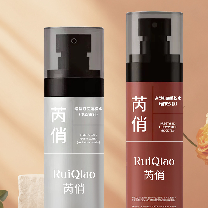 Transfronterizos estampado de polietileno base esponjoso agua de estampado duradero esponjoso spray hombre y mujer salón de peluquería sin lavado fabricante de gel para el cabello seco