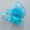 Переливающаяся тюль (полярно-голубой), 4 см × 9 м/рулон