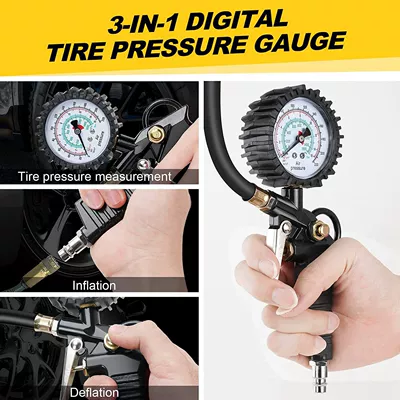 Tire Pressure Gauge for Car – Air pressure gauge/tire pressure gauge