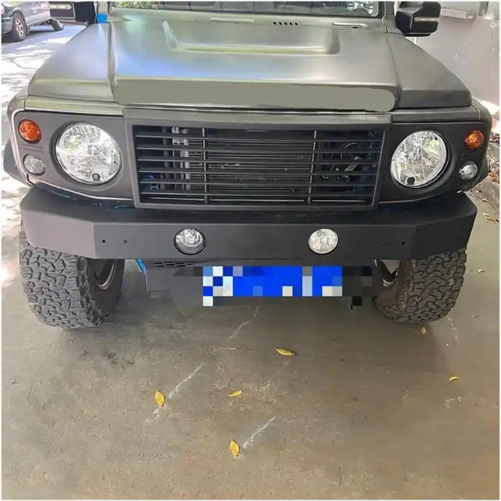 Applicable to JB64/JB74 18 + Suzuki Jimny matte black modified parts Land Rover shape insect net front middle net