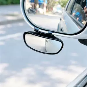 Car rearview blind spot mirror, auxiliary mirror, 360-degree ultra-wide-angle blind spot mirror