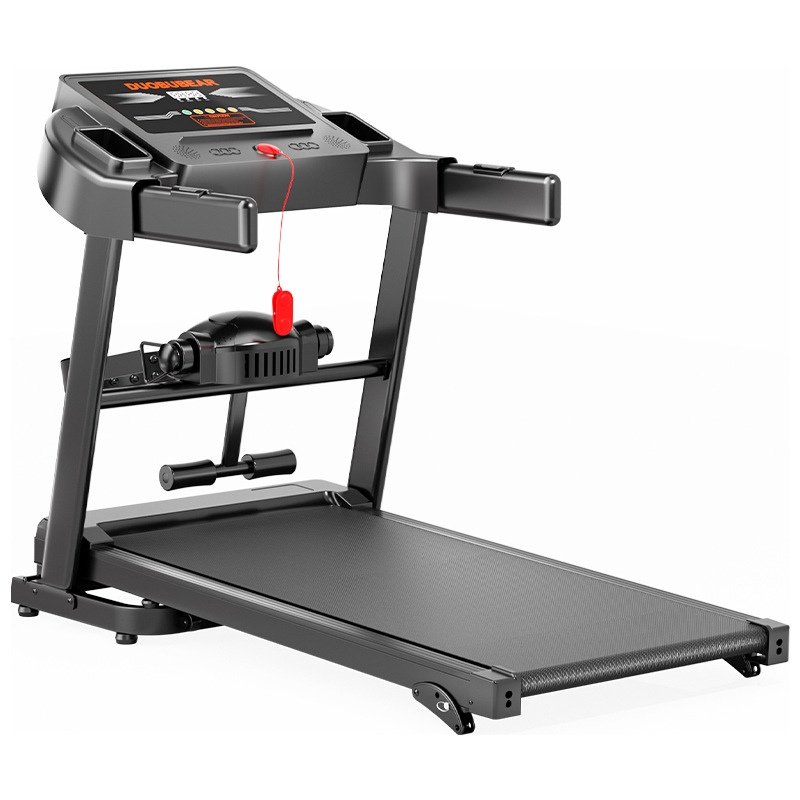 Caminadora de correr doméstica ultra silenciosa plegable sin espacio de amortiguación y escalada ajustable image 6