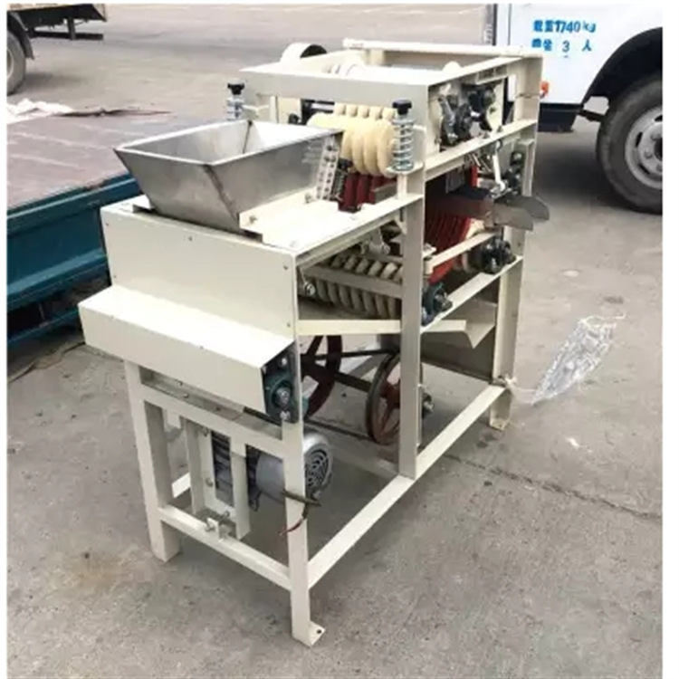 供应优质蚕豆开口机 兰花豆割口机器 全自动蚕豆脱皮机