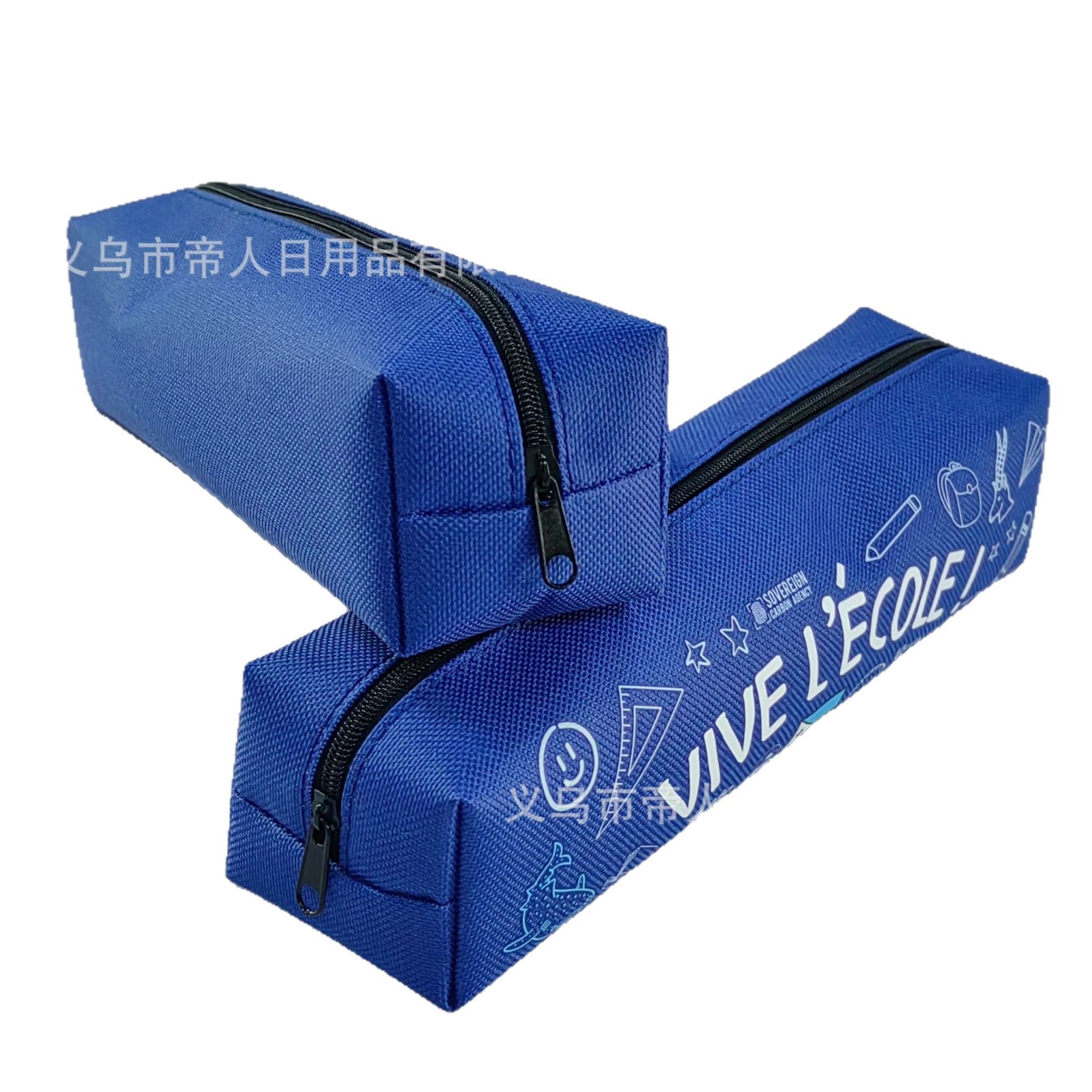 Capacious school pencil case for students, oxford cloth, custom-made 5