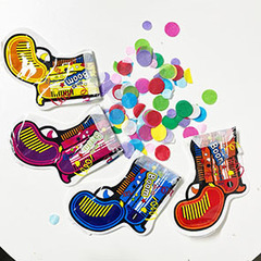 Matching Hot Selling Inflatable Firework Gun Birthday Party Party Atmosphere Toy Creative Christmas New Year Firework Cannon