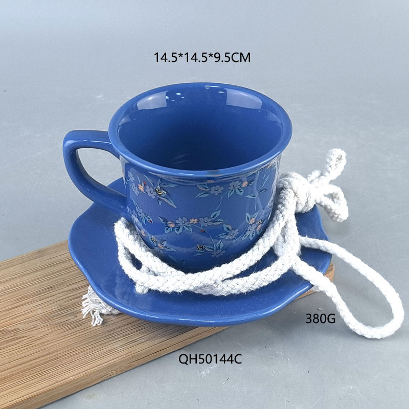 Inventario transfronterizo creativo de cerámica taza de pájaros de cerámica artesanía jardín ornamentos alimentadores de pájaros patio