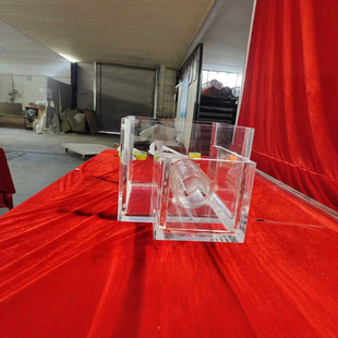 New transparent acrylic plexiglass sealed test box fuel tank products processing