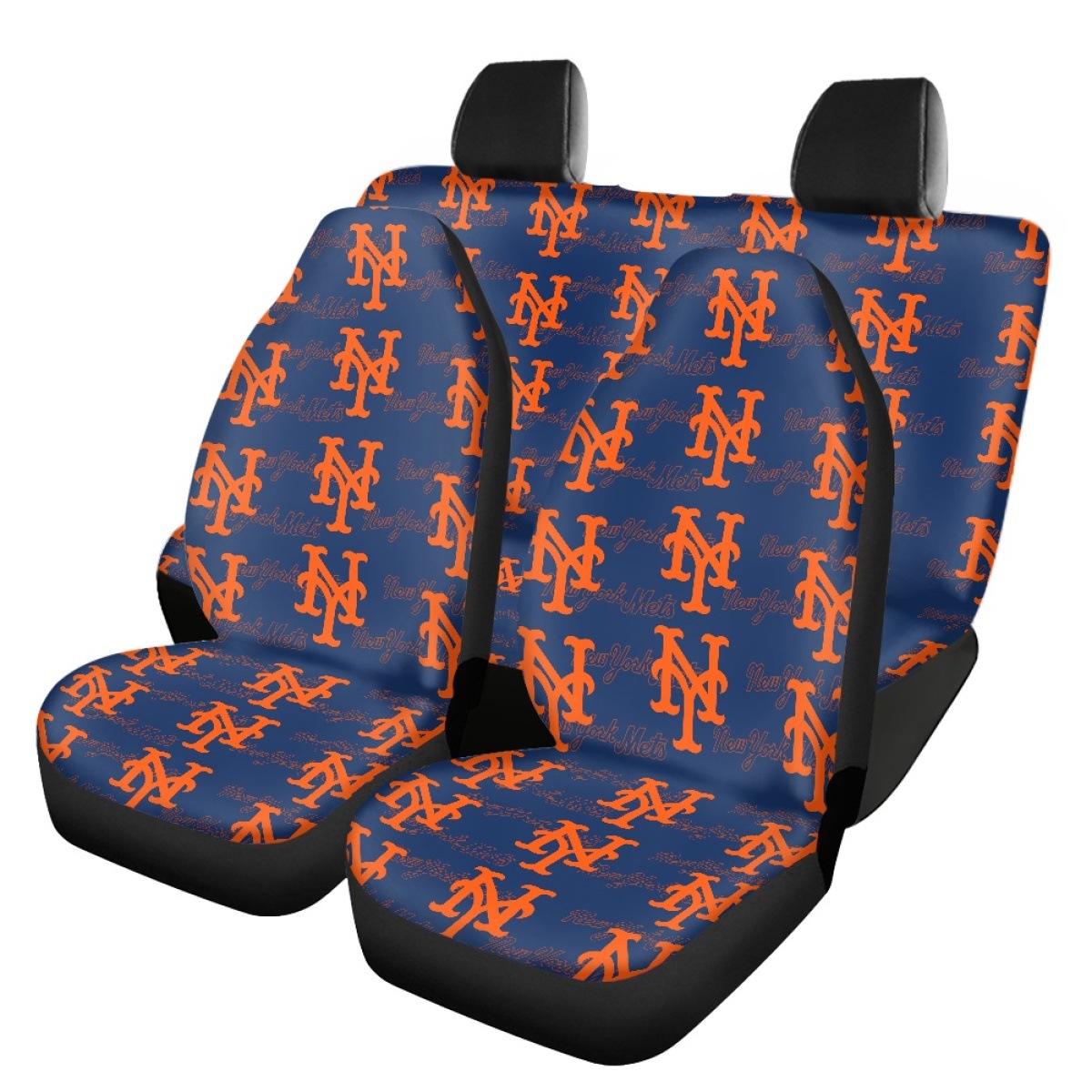 Cross-border MLB team-themed car seat covers, featuring the Milwaukee Brewers logo, for car seat protection