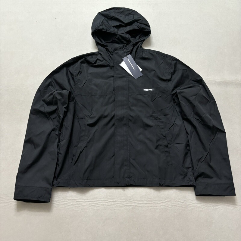 Poison Home in stock Correct Version D Home New Spray Paint Fuzzy Letter Jacket Jacket Jacket Fashion Joker Men's and Women's Same Style