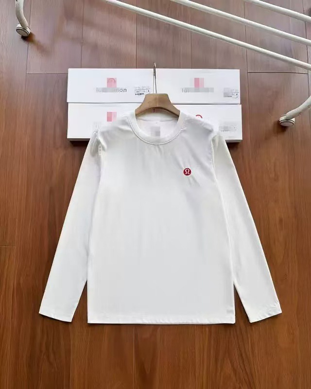 跨境外贸高品 RL刺绣小马圆领长袖T恤卫衣 重磅230经典纯色打底衫|undefined