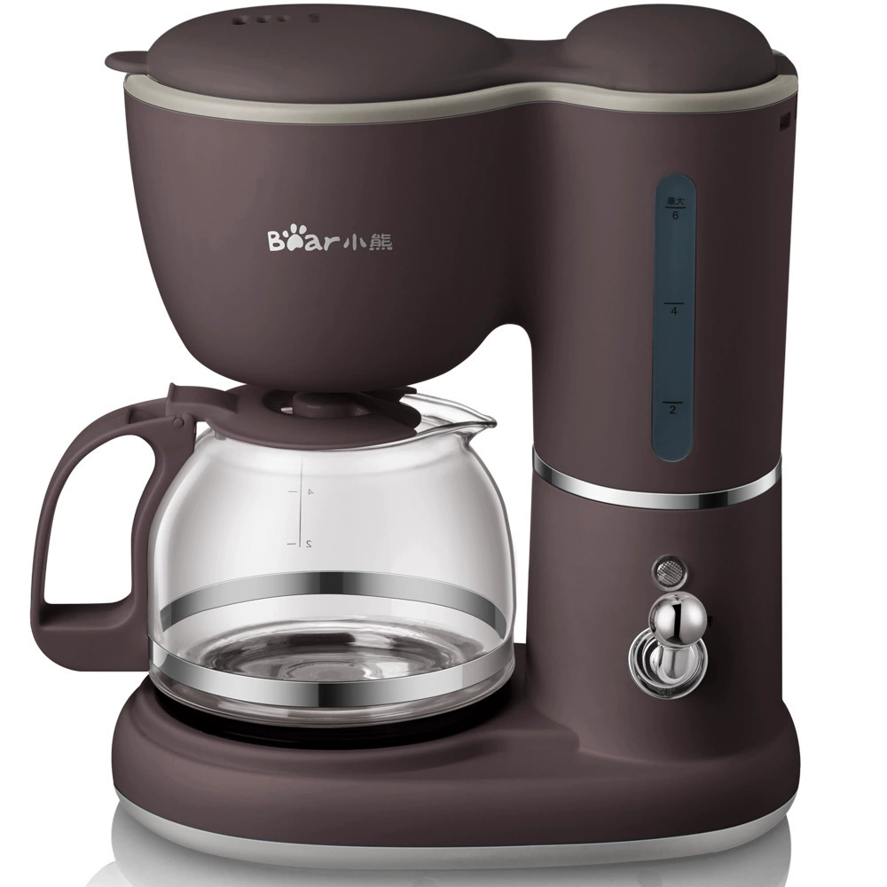 Drip coffee maker (Bear) KFJ‑A06 series, 600 ml glass carafe, keep‑warm function