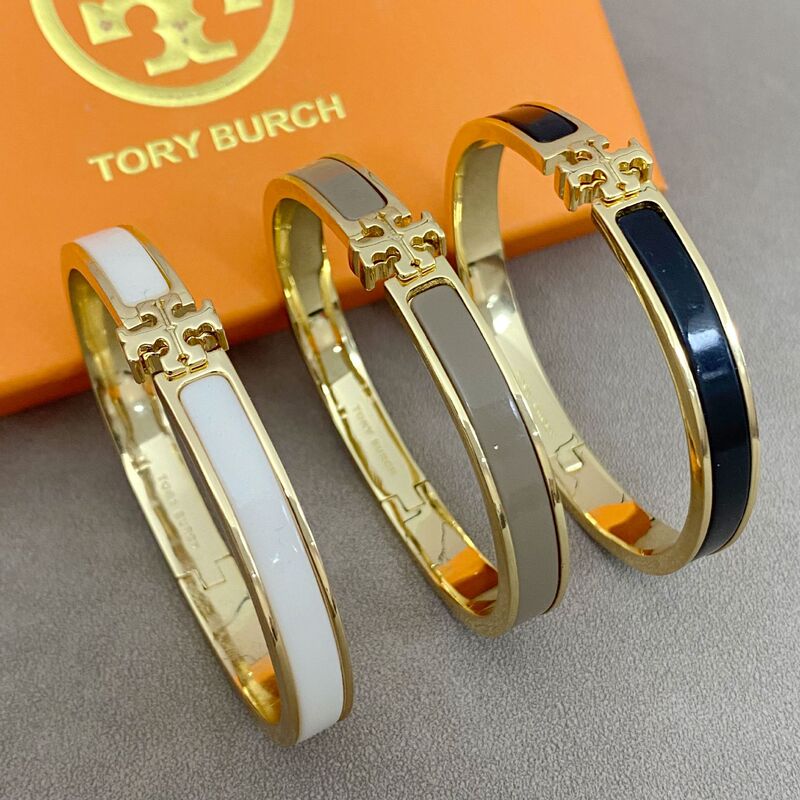 New Stylish Light Luxury Minimalist Commuter Enamel Inlaid Metal Adjustable Bracelet Jewelry