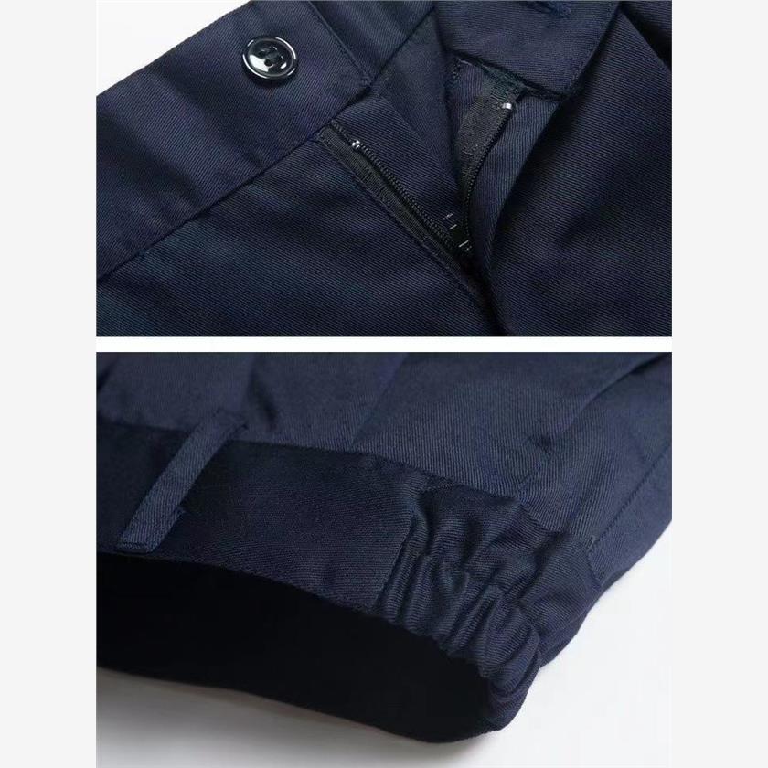 Pantalones de trabajo de algodón puro primavera y otoño grueso fábrica de pantalones de ropa de trabajo resistente al desgaste soldadura suelta pantalones de ropa de trabajo